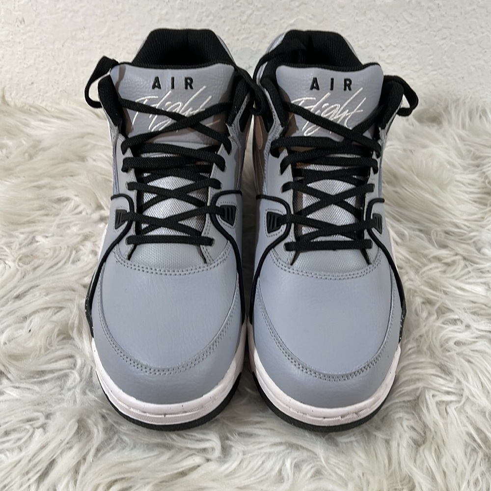 Nike Air Flight 89 Wolf Grey Men's "Cement" Sneaker Size 9.5 NEW - Picture 2 of 12